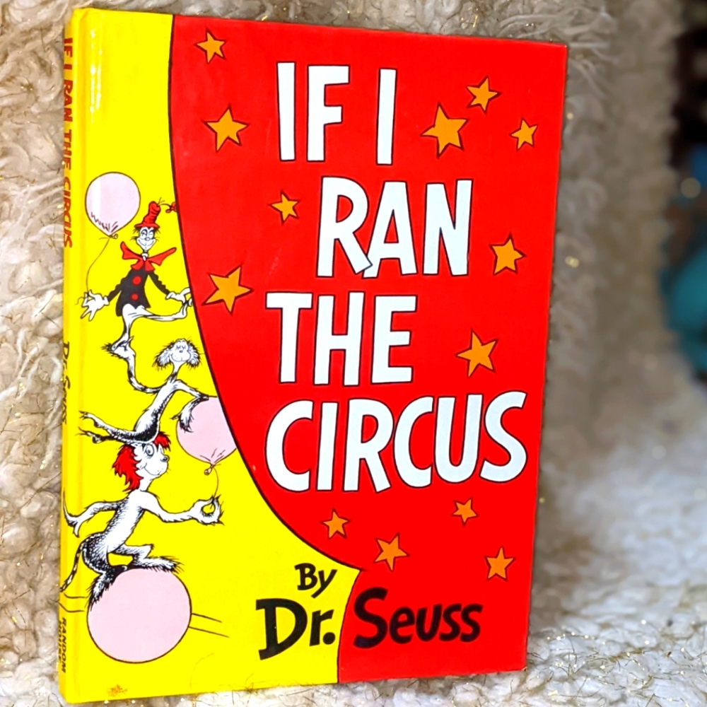 If I Ran the Circus Hardcover Book Dr. Seuss Rare HTF Banned Vintage VTG EUC